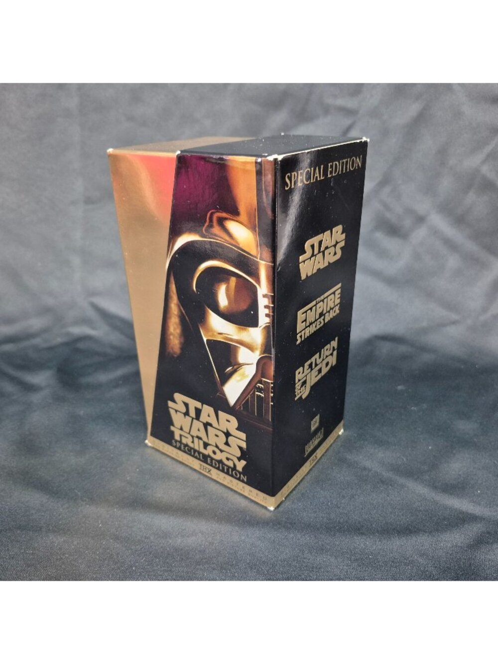 Star Wars Trilogy Special Edition VHS Gold Box Set 1997 VTG EXCELLENT CONDITION